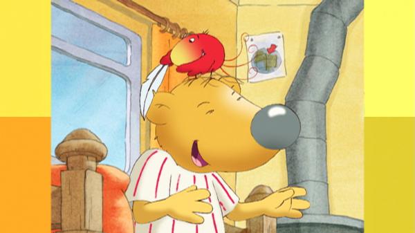 Bild 1 von 2: Lenny ist schlecht gelaunt, weil er mit dem falschen Bein aufgestanden ist. Doch Twiek lässt sich eine Lösung einfallen.