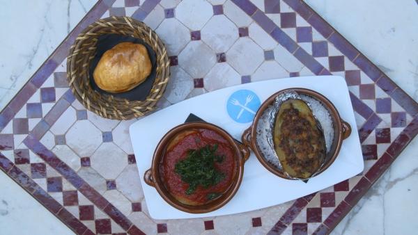 Bild 1 von 12: Die Empanada con Cordero, die Patata Rellena und das Tumbet von Gabriel Heuberger Muinos