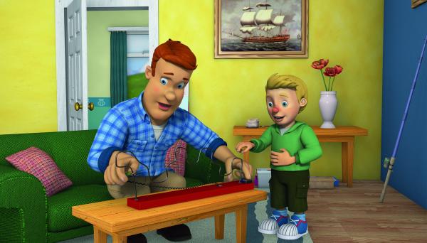 Bild 1 von 6: James zeigt seinem Onkel das Spiel \