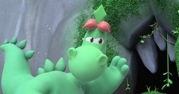 Bild 1 von 5: Für Fumé ist die Suche nach dem Drachenstein am zu engen Höhleneingang beendet.