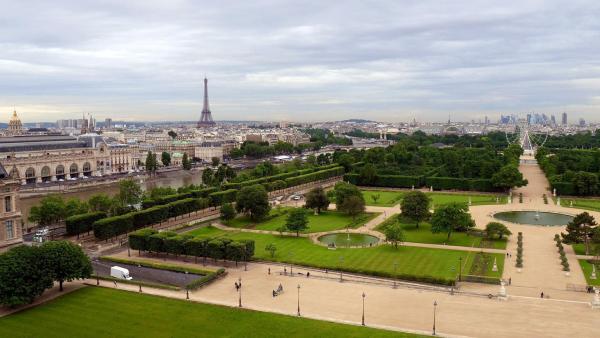 Bild 1 von 2: Im Bild: Tuilerien in Paris.