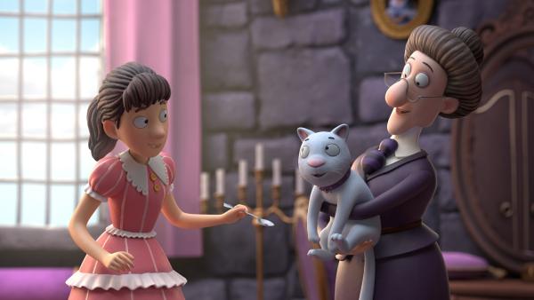 Bild 1 von 8: Prinzessin Perle findet immer die richtige Medizin, auch für das Kätzchen im Schloss.