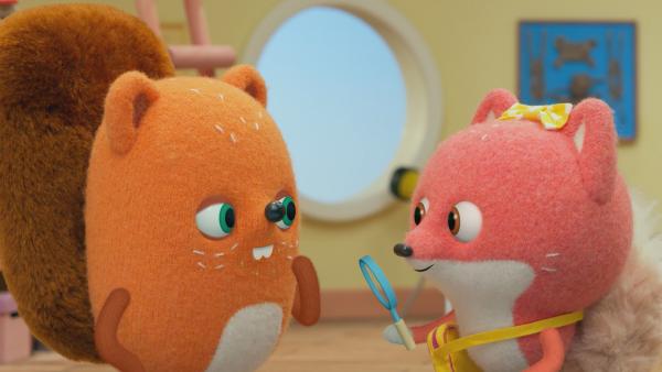 Bild 1 von 3: Wer hat Emils Eichel gegessen? Sylvie löst das Rätsel mit detektivischem Gespür.