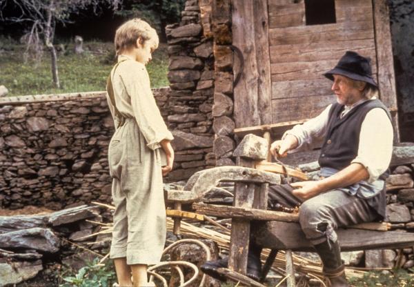 Bild 1 von 6: Im Bild: Harald Gauster (Peter), Karl Merkatz (Holzhändler Zaunreuter).