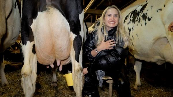 Bild 1 von 6: S24E18: Davina und Shania sind im Erziehungscamp in Südtirol. Statt Luxus stehen Judo-Training und Stallarbeit auf dem Programm. Außerdem feuern sie die Eishockeyspieler des HC Pustertal an und vermarkten Villa-Geissini-Wein und Skull Liquid.