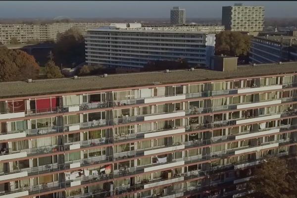 Bild 1 von 7: Die Absturzstelle im Viertel Bijlmermeer wie sie heute aussieht