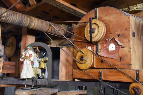 Bild 1 von 15: Innenleben der Mechanischen Krippe Maria Taferl.