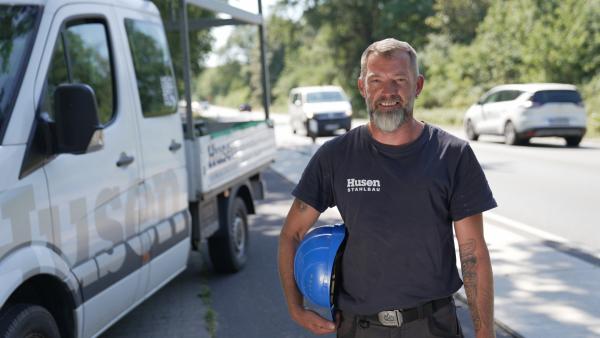 Bild 1 von 3: Kalle lebt seit Jahren auf Montage - nur am Wochenende ist er zuhause.