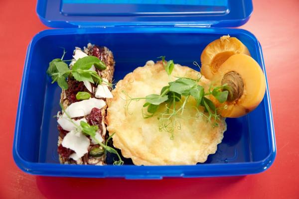 Bild 1 von 4: Im Bild: Mini-Quiche in der Pausenbox.