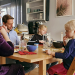 Konkurrenzkampf mit Kinderwagen