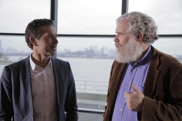 Bild 1 von 7: Dirk Steffens im Gespräch mit George Church: Wie sieht die Zukunft der Evolution aus?