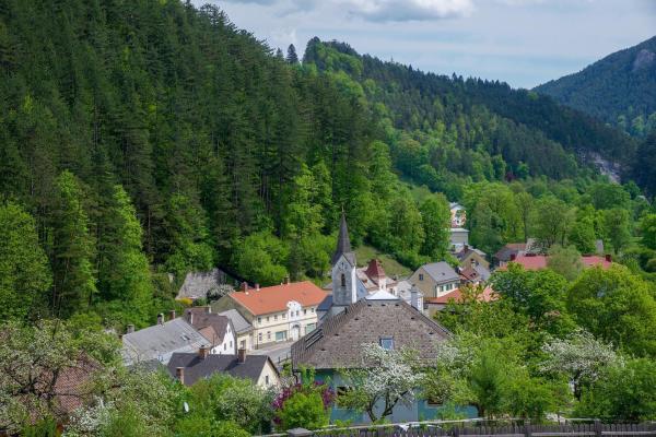 Bild 1 von 11: Im Bild: Gutenstein im Piestingtal.