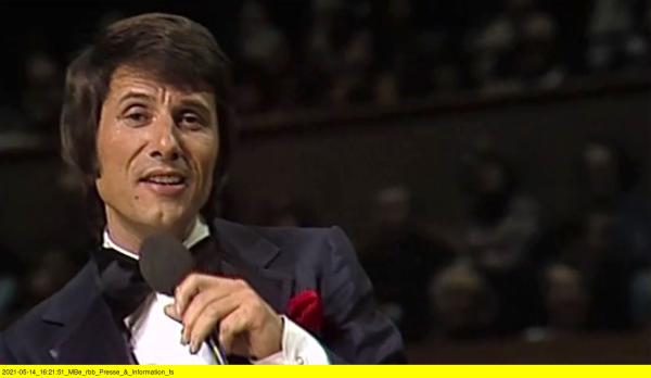 Bild 1 von 2: Wer ist die Nummer 1? Das große Finale beim großen Hit-Countdown der 70er Jahre mit Stars wie Vicky Leandros, Albert Hammond, City und vielen anderen. Im Bild: Udo Jürgens.