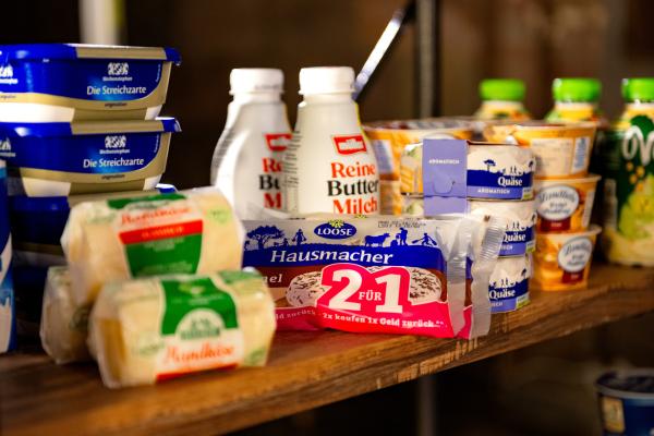 Bild 1 von 5: Butter, Käse oder Puddings: Müller verbirgt sich hinter vielen Marken und ihren Produkten.