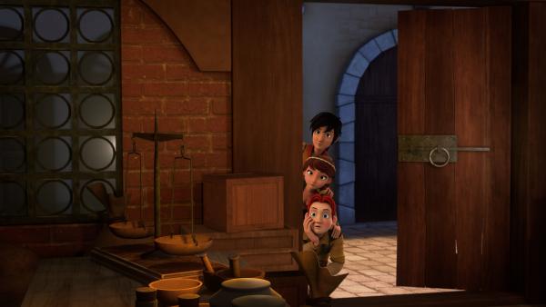 Bild 1 von 3: Leo, Lisa und Lollo entdecken wieder einen üblen Plan.