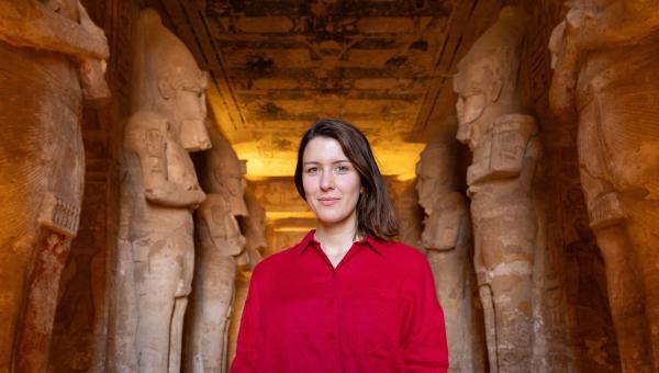Bild 1 von 10: Hannah Emde ist in Ägypten auf einer besonderen Spurensuche: Welche Bedeutung hatten die Naturgewalten für den Untergang?