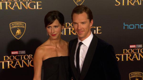 Bild 1 von 4: Seit 2015 ist Benedict Cumberbatch mit der britischen Theater- und Opernregisseurin Sophie Hunter verheiratet.