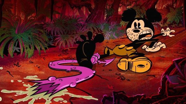 Bild 1 von 5: Micky macht sich daran, seinen Garten zurückzuschneiden, nachdem dieser zu einem widerspenstigen und wilden Dschungel entwickelt hat.