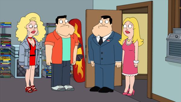Bild 1 von 12: (v.l.n.r.) Francine Smith; Stan Smith; Stan Smith; Francine Smith
