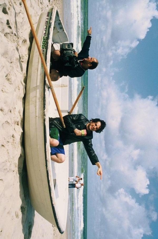 Bild 1 von 14: Tarek abd el Kalek (Kaya Yanar, r.) und Kameramann Murat (l.) verschlägt es nach Sylt, dem beliebten Urlaubsziel der Deutschen.