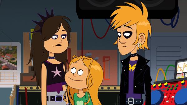 Bild 1 von 3: Max und Wendy wollen allein sein für ihr Konzert, aber Marine bleibt leider doch zu Hause.