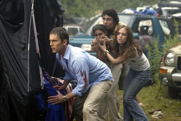 Bild 1 von 5: (v.l.n.r.) Chris Finn (Desmond Harrington); Carly (Emmanuelle Chriqui); Scott (Jeremy Sisto); Jessie Burlingame (Eliza Dushku)