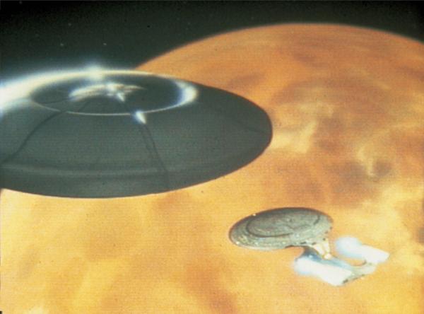 Bild 1 von 2: Star Trek The Next Generation Gallery, Raumschiff Enterprise Das nächste Jahrhundert  USS Enterprise