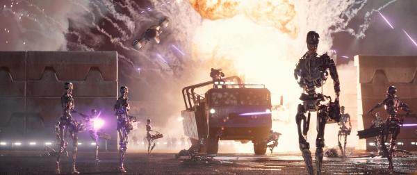 Bild 1 von 9: Zwischen Maschinen und Menschen entfacht ein brutaler Kampf. Ein Großteil der Menscheit ist bereits ausgelöscht. Ist es zu spät, um die Welt zu retten?