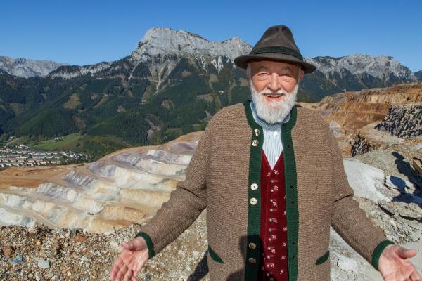 Bild 1 von 19: Im Bild: Sepp Forcher am Erzberg.