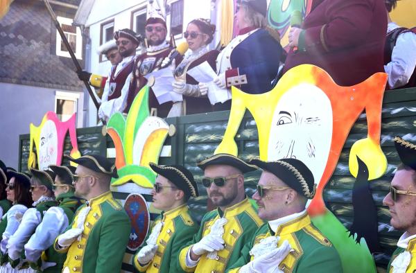 Bild 1 von 8: Das Dreigestirn der letzten Karnevalssaison/ Session.