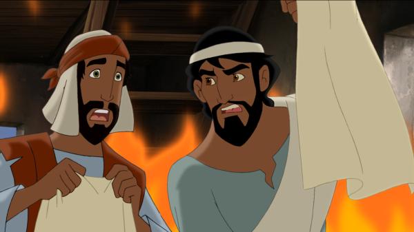 Bild 1 von 3: Jesus Jünger sollen mit allen Mitteln aus ihrem Haus gezwungen werden.