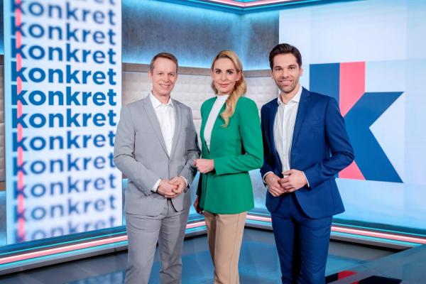 Bild 1 von 9: Im Bild: Marvin Wolf, Onka Takats, Philipp Maschl.