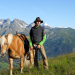 Die Alpen von oben