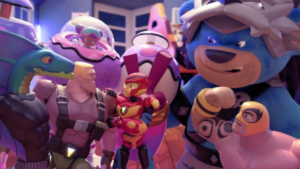 Bild 1 von 3: Axel freundet sich mit den Power Players an.