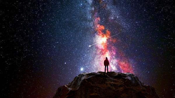 Bild 1 von 5: Wir Menschen fragen uns: Hat das Universum Grenzen?