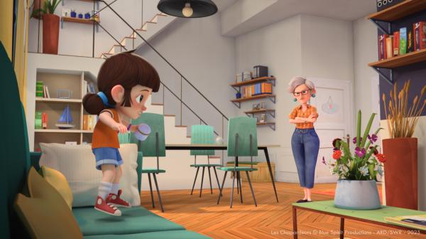 Bild 1 von 5: Jess ist bei Marie zu Besuch.