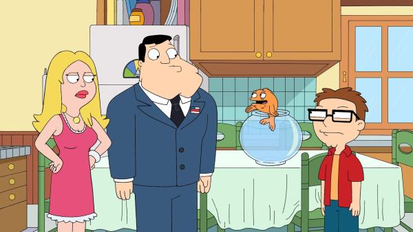 Bild 1 von 8: (v.l.n.r.) Francine Smith; Stan Smith; Klaus; Steve Smith