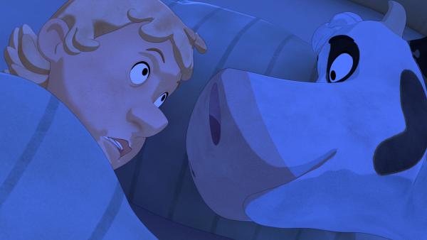 Bild 1 von 5: Ob die Bäuerin mitten in der Nacht mit Lieselotte kuscheln mag?