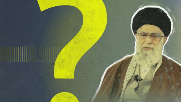 Bild 1 von 3: Ali Khamenei, der \
