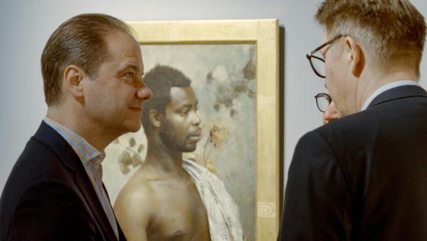 Bild 1 von 9: Im Bild: 2025 konnte das Gemälde bei der internationalen Kunstmesse TEFAF 2025 in Maastricht präsentiert werden.