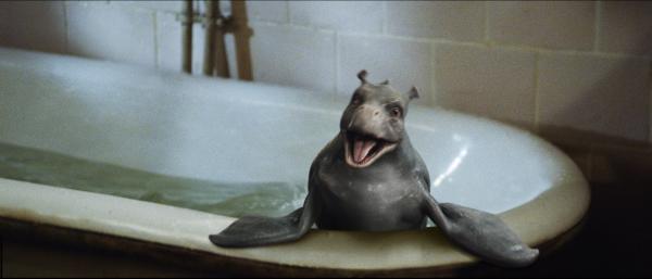 Bild 1 von 6: WHVFX-24- Crusoe (pictured), the title character in Revolution StudiosÕ, Walden Media's, and Beacon Pictures' The Water Horse: Legend of the Deep.Photo Credit: Courtesy of Sony Pictures Entertainment