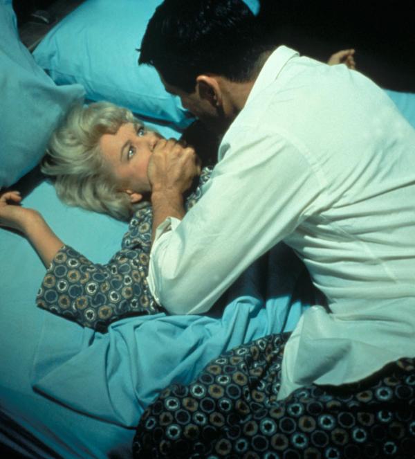 Bild 1 von 7: Was will Jerry Webster (Rock Hudson, r.) von seiner Konkurrentin Carol Templeton (Doris Day, l.)?