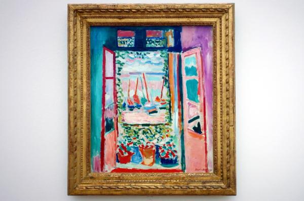 Bild 1 von 5: Das Gemälde ?Offenes Fenster in Collioure? (1905) gilt als eines der bekanntesten Werke des Fauvismus ? ein Meilenstein der Kunstgeschichte.