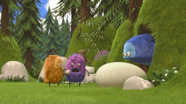 Bild 1 von 5: Strit findet heraus, dass Wald-Kühe größere Eier haben.