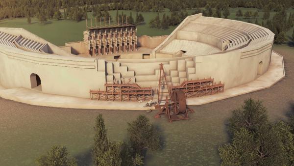 Bild 1 von 3: Die Arena von Lutetia gilt als ältestes noch erhaltenes Bauwerk von Paris. Es wurde Ende des 1. Jahrhunderts nach Christus erbaut.