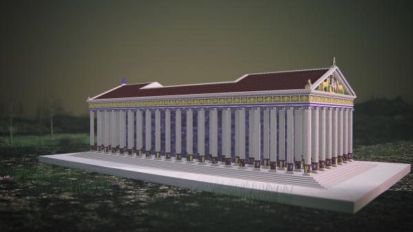 Bild 1 von 4: Der Tempel der Artemis wurde in der Antike auf Sumpf erbaut.