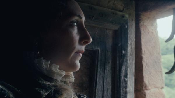 Bild 1 von 14: Rund 19 Jahre verbrachte Maria Stuart in englischer Gefangenschaft. In Spielszenen wird ihre Situation im 16. Jahrhundert dargestellt.