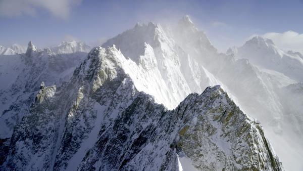 Bild 1 von 14: Im Bild: Die hohen Gipfel der europäischen Alpen.