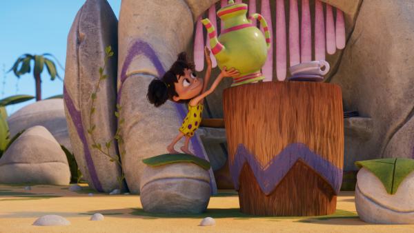 Bild 1 von 5: Lucy hat der Besuch im Laden mit der Tür ins Glück glücklich gemacht.