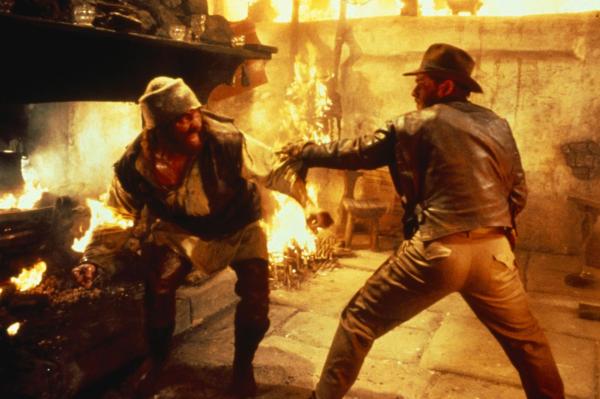 Bild 1 von 8: Stellt sich jedem Kampf: Indiana Jones (Harrison Ford, r.) ...